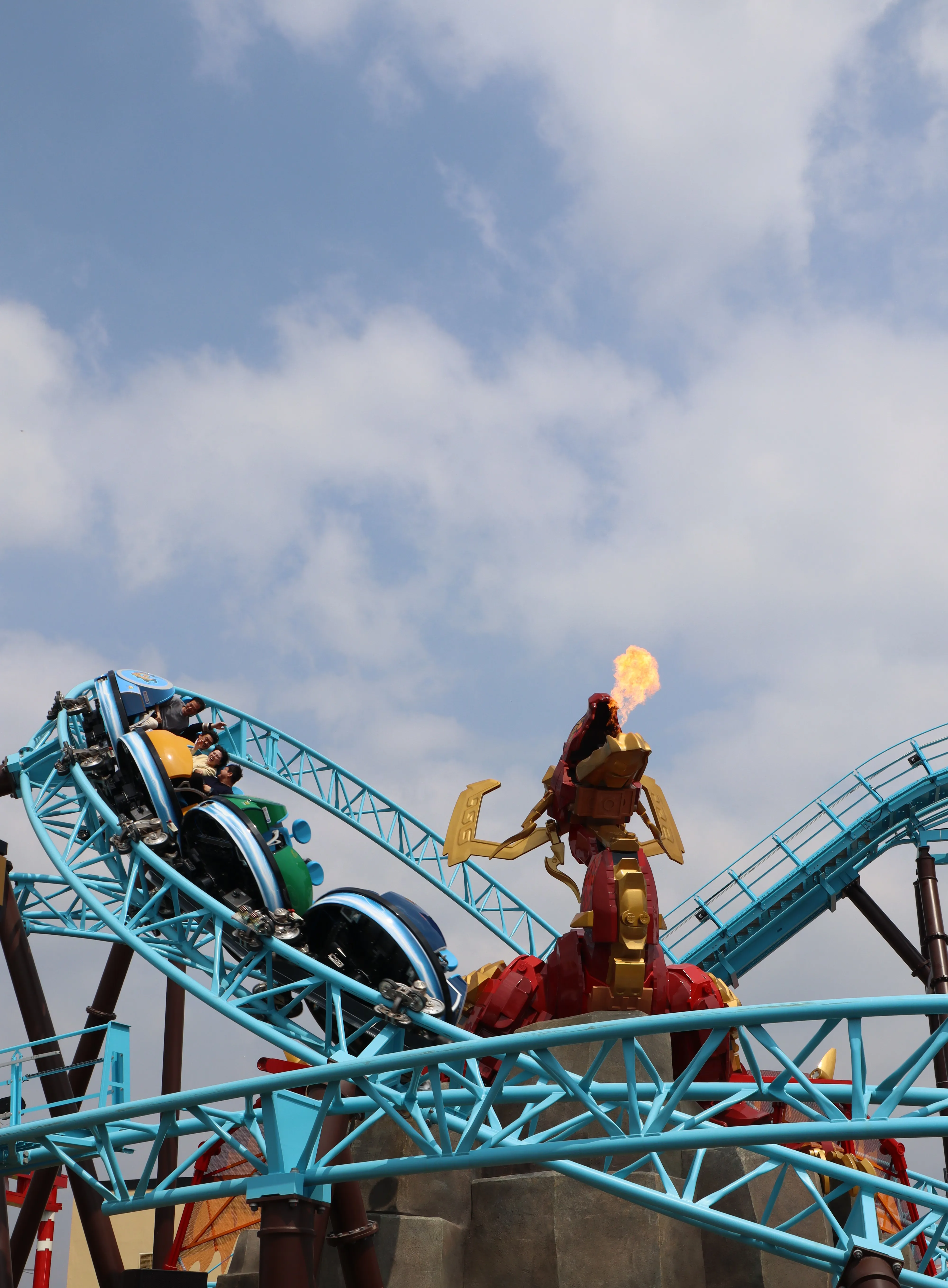 Masters of Spinjitzu at LEGOLAND Korea | Ninja Action Ride